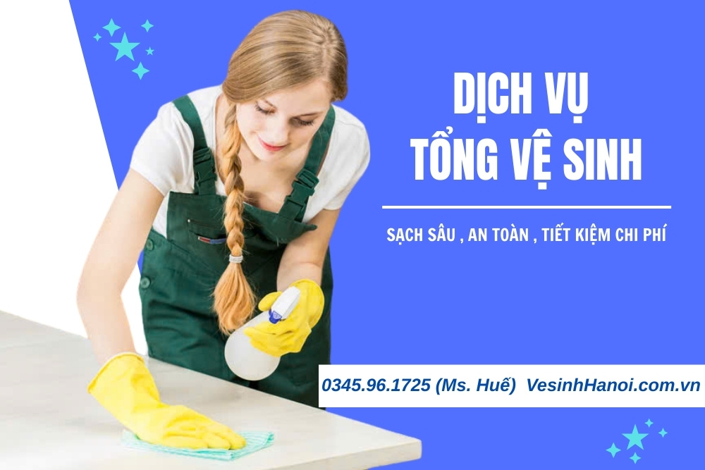 dịch vụ tổng vệ sinh